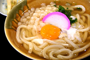 月見うどん