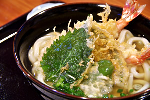 天ぷらうどん